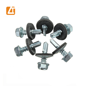 Tornillos Autoperforantes para Techo con <span class=keywords><strong>Cabeza</strong></span> <span class=keywords><strong>Hexagonal</strong></span> y Recubrimiento de Zinc 6.3x19 - Product Image 1