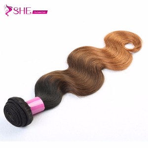 body wave cheveux ondulés ombre 1b brun du Brésil cheveux humains vierges peut être teint <span class=keywords><strong>pas</strong></span> <span class=keywords><strong>cher</strong></span> - Product Image 4