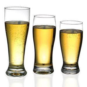 Taza de cerveza personalizada, vaso de cristal de <span class=keywords><strong>500ml</strong></span>, oem, de bienvenida, venta al por mayor - Product Image 1