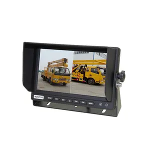 Detachable sunshade 7 Stand Alone Monitor for Bus And Van