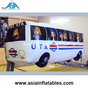 Modello Gonfiabile Galleggiante di Auto Viola Replica di Pallone Gonfiabile a Forma di Moto per Parate ed Esposizioni - Product Image 4