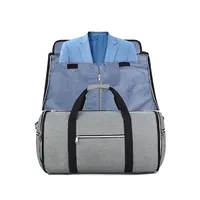 OEM مصنع دعوى حقيبة من القماش الخشن حقيبة ملابس السفر حقيبة المعطف مع سعر القاع