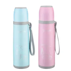 Long-term Insulation Bullet Shape Thermos Bottle All Over Print Thermos Flasks