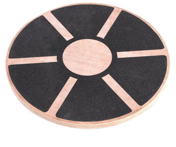 Экологичная деревянная балансировочная доска для йоги, деревянная балансировочная доска