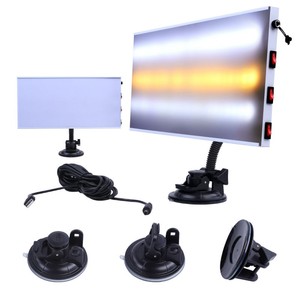 Super PDR Light Car Tool, lampe réflecteur LED à deux couleurs, 3 bandes, outil de réparation de bosses de voiture, outils PDR pour détecteur de carrosserie automobile - Product Image 1
