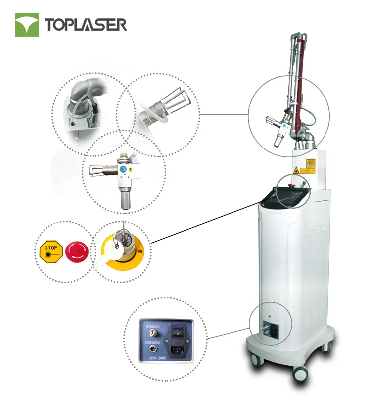 Beijing Toplaser Fractional Co 2 Laser Vagina Tightening Equipment