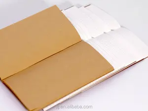 Notebook Kertas Kraft Cokelat Daur Ulang Buatan Tangan Berkualitas Tinggi, Notebook Desain Baru Kustom