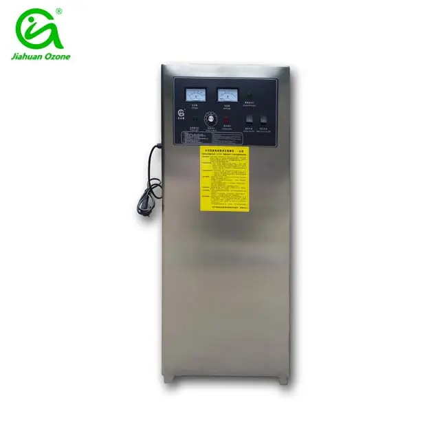 商業ホテル食器洗い機ランドリーオゾン発生器水冷、空冷304ステンレス鋼空気源15-25mg/l 30g/hr