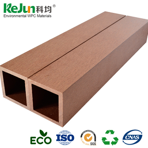 Poteau de clôture en composite bois-plastique (WPC) pour extérieur - Product Image 4