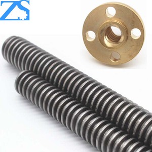 स्टेनलेस स्टील एक्मे पिरोया रॉड के साथ delrin एक्मे अखरोट - Product Image 3