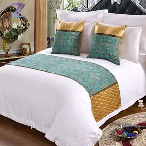 Townzi Guangzhou hotel supply Wholesale Jacquard cotton hotel bed sheet