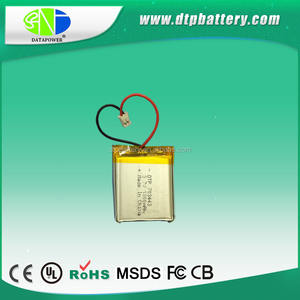 Heißer verkauf billig kleine batterie 703443 lipo batterie <span class=keywords><strong>3</strong></span>,7 v 1000 mah akku - Product Image 1