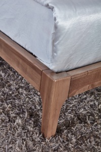 Lit double en bois indien, décorations de luxe avec tiroir latéral de chambre à coucher, meubles d'hôtel et de loft - Product Image 3