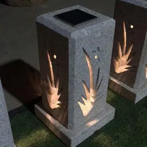 बगीचे भूनिर्माण जापानी शैली ग्रेनाइट पत्थर लालटेन