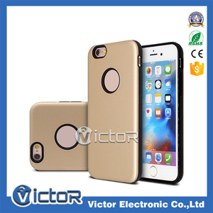 Al por mayor en el mercado de china <span class=keywords><strong>2</strong></span> en 1 TPU PC accesorio de teléfono Para iPhone 6 - Product Image 3