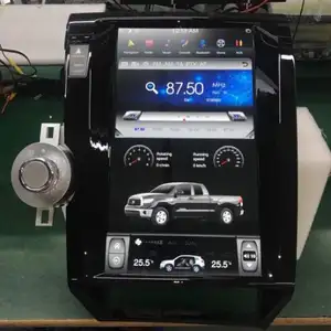 Tesla style вертикальный экран android 9,0 13,6 "автомобильный DVD для toyota tundra 2007-2011 Sequoia 2007-2018 Автомобильный видео gps навигатор