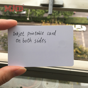 Máy In Phun Nhựa PVC Trắng Thẻ Trắng Với Chip Tiếp Xúc Và Dải Từ Cho Máy In Phun - Product Image 5