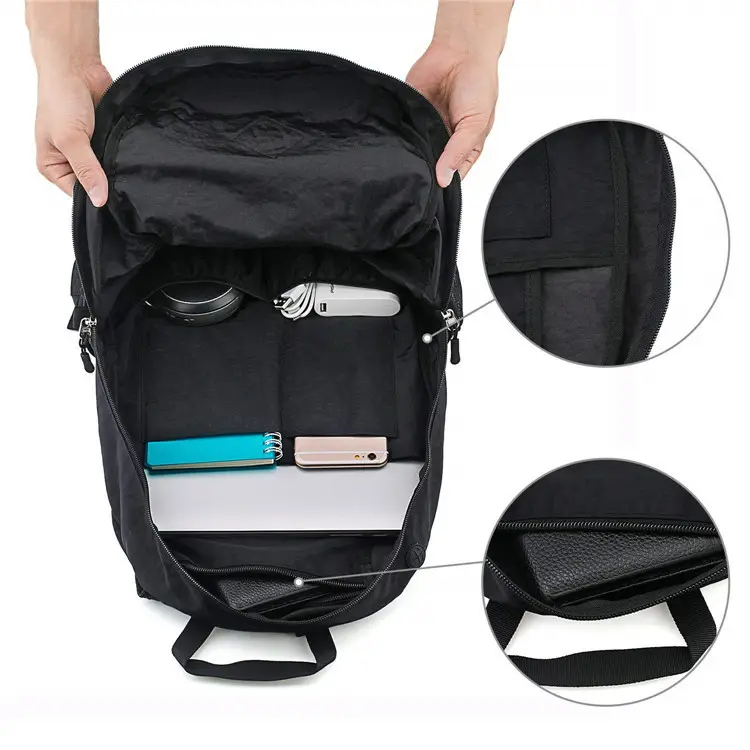Foldable Backpack Camping Travel Cycling School Backpack Waterproof 420D Nylon Foldable Backpack