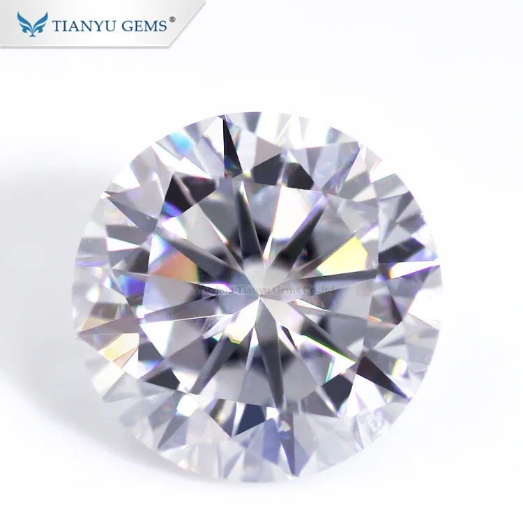 Tiพวกอัญมณี1ct GHVVSหลวมMoissaniteหัวใจและลูกศรตัดราคาถูกMoissanite