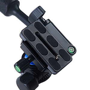 VH-40 trípode profesional para DSLR, cabezal tridimensional de 360 grados, cabezal panorámico con placa de liberación rápida para cámara Canon y <span class=keywords><strong>Nikon</strong></span> - Product Image 6
