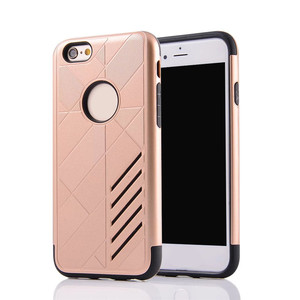 Forro Estuche iphone 6 iphone 6 plus Acabado De Lujo Plástico +goma resistente a caída - Product Image 3