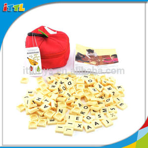 Intellectuelle. jeunesse, ivoire, tuiles lettres en plastique jouet d'apprentissage - Product Image 1