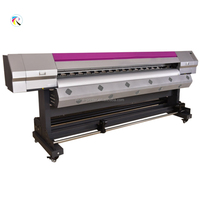 2.2m banner flex DX7 plotter impressora de grande formato eco solvente com epson dx5 da cabeça de impressão