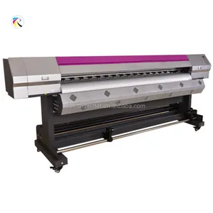 2.2 m flex banner plotter format besar eco solvent printer dengan epson dx5 DX7 print head