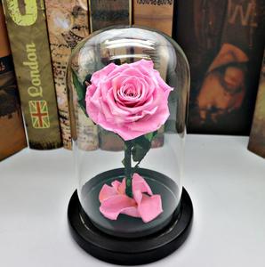 Natural hecho a mano largo tiempo seco y flor Rosa la vida eterna en la de vidrio para la venta al por mayor - Product Image 4