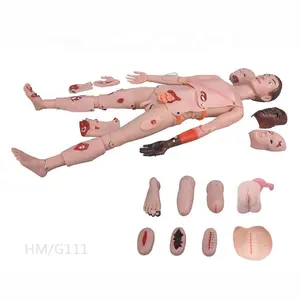 Advanced Full Function Traumatic Human Model Combinatorial Basic Nursing Bisexual Model