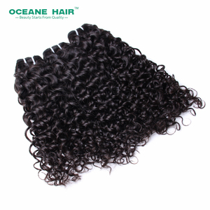 <span class=keywords><strong>Extensions</strong></span> de Cheveux Humains Péruviens Vierge Remy Afro Frisés Crépus à Clipser 100g Couleur Naturelle Tissage Double Trame Fait à la Machine - Product Image 3