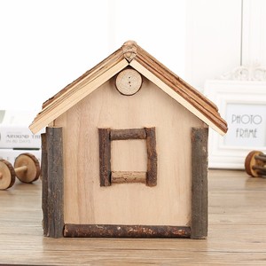 กรงแฮมสเตอร์ไม้สนธรรมชาติปลอดสารพิษ กรงเฟอร์เร็ต บ้านกรงสำหรับหนูตะเภาและกระต่าย - Product Image 4