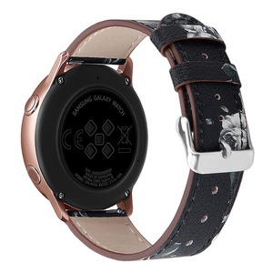 Tschick per cinturini attivi per orologi Samsung <span class=keywords><strong>Galaxy</strong></span>, cinturini di ricambio per cinturini in vera pelle di lusso a sgancio rapido da 20mm per <span class=keywords><strong>Galaxy</strong></span> 42mm - Product Image 4