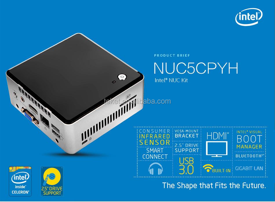Intel Core I5 Mini PC Barebone NUC5CPYH for HTPC Gaming
