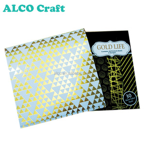 30 Tờ Giấy Thiết Kế Lá Vàng In Giấy Album Thủ Công Giấy Pad - Product Image 3