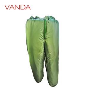 Green High Quality Winter Clothing Warm Cotton Down <strong>Coats</strong> Long 100g-150g Anti-shrink OEM Service Feather Thick - Product Image 5
