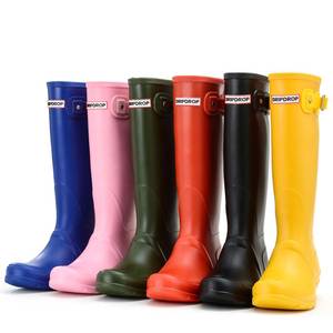 Botas De Hule Para Lluvia De Dama | MercadoLibre 📦