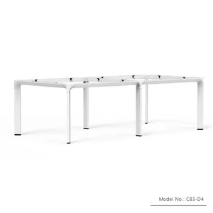 Office Furniture Diou Factory Office Table Steel Table Frame