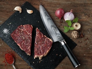 Cuchillo de Chef de 8 pulgadas existente Damasco Los mejores cuchillos de Chef de cocina turca del mundo EE. UU. - Product Image 3