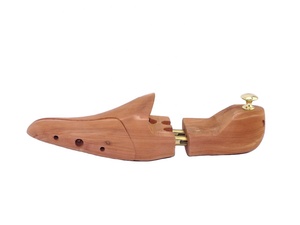 Accesorios para zapatos ajustables, accesorios para calzado europeo, Punta abierta, árbol de zapatos de madera con perilla en rojo Cedar - ST06CF Cedar - Product Image 3