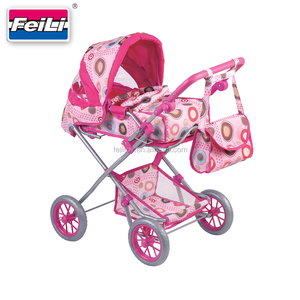FEI LI <strong>Baby</strong> <strong>Doll</strong> Stroller With <strong>Car</strong> <strong>Seat</strong> and Shoulder Bag <strong>Baby</strong> <strong>Doll</strong> Pram Stroller <strong>Baby</strong> <strong>Doll</strong> Stroller - Product Image 2