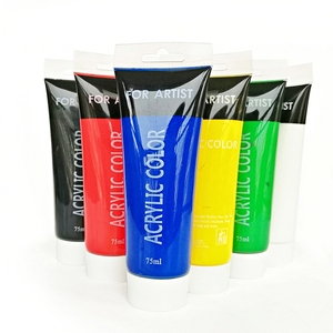 Juego de Pintura Acrílica para Artistas de 75 ml a Precio de Mayoreo para Lienzo, Vidrio y Papel - Product Image 6