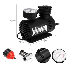 12 V 300PSI Mini Auto del Gonfiatore della gomma della Pompa del Compressore D'aria Portatile del Gonfiatore della gomma della Pompa per il Motociclo Della Bicicletta