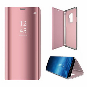 Funda de cuero con soporte para teléfono móvil Samsung, carcasa inteligente con tapa transparente para Samsung S9 S10 Note S21 <span class=keywords><strong>S22</strong></span> - Product Image 3
