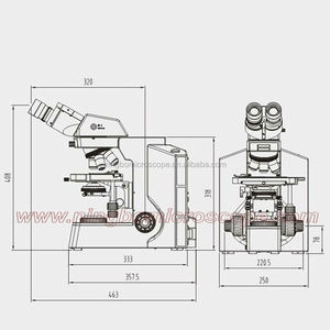 Microscope biologique de laboratoire, composé de 40x-1000x, 30mm - Product Image 6