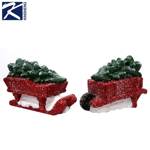 Ornements en céramique personnalisés, <span class=keywords><strong>Train</strong></span> de noël, 1 pièce, meilleure vente - Product Image 4
