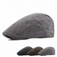 Custom Cut and Sewn Tweed Iy Hats for Men