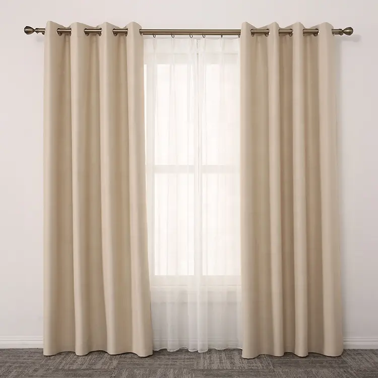 Proveedor profesional de cortinas de estilo africano moderno para sala de estar