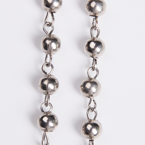 <span class=keywords><strong>Collana</strong></span> Rosario Cattolica con Perline Rotonde in Lega di <span class=keywords><strong>Ferro</strong></span> a Croce, Vendita all'Ingrosso - Product Image 5