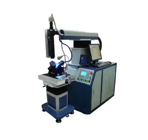 Boao 4 As Automatische Yag Laser Lasmachines 200W 300W 400W Sieraden Fiber Laser Lassers Voor Metalen Mal Reparatie